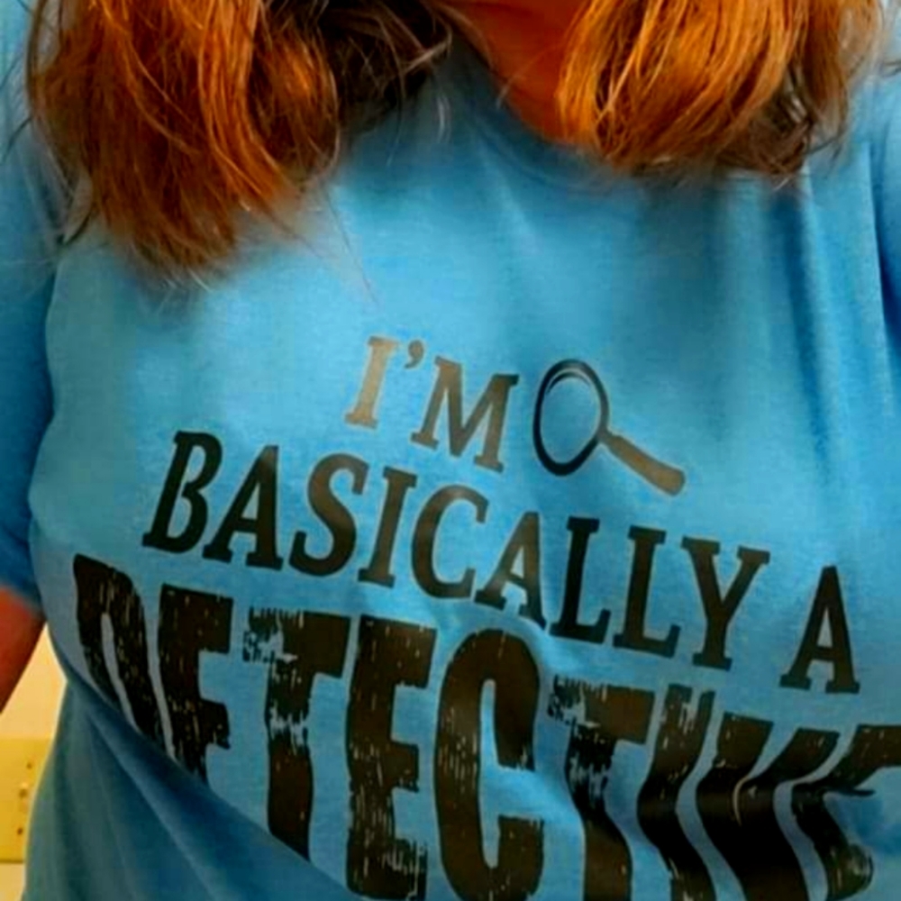 I'm basically a detective shirt